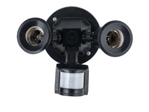 Twin an ninh nhà để xe tại chỗ lũ ánh sáng cảm biến ngoài trời với màu đen 2-11m phạm vi cảm biến - Product Image 6