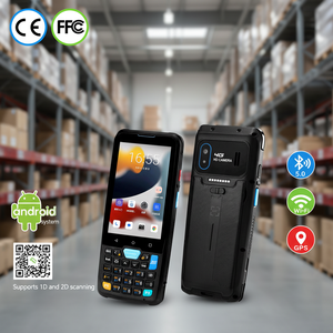 Escáner de Código de Barras PDA 1D 2D, Lector de Códigos QR, CE FCC RoHS IP67, Terminal 4G Wi-Fi Bluetooth NFC para Recopilación de Datos en Fábricas y Talleres - Product Image 3