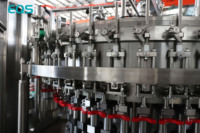 Ligne de production automatique de boissons gazeuses à petite échelle pour la mise en bouteille de boissons gazeuses Machine de remplissage pour la fabrication de boissons