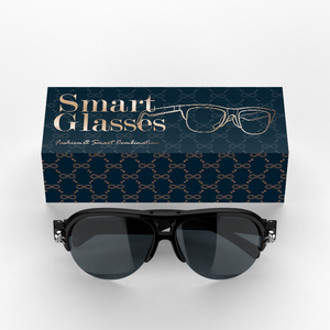 Lunettes de soleil sans fil de luxe F08 Max pour hommes avec écouteurs, verres polarisés, chargement Type-C, assistant IA, lecteur de musique, fonction téléphone, IPX-7 - Product Image 6