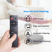 Aspirateur robot électrique intelligent 3 en 1 avec fonction de nettoyage automatique, recharge automatique et filtre HEPA pour la maison et l'hôtel