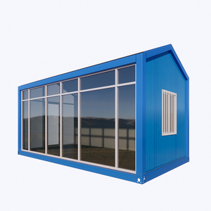 All'ingrosso custom blue mobile 2 3 4 camere da letto <span class=keywords><strong>e</strong></span> pavimento del bagno prefabbricato casa prefabbricata portatile del contenitore vivente case modulari prefabbricate - Product Image 1
