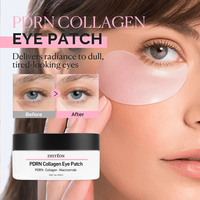 Masque pour les yeux au collagène de marque privée, hydratant, masque pour les yeux en hydrogel doré, patch pour les yeux au collagène PDRN