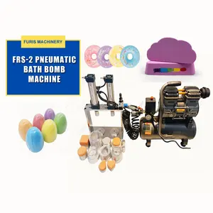 DIY 3D Small Manual Mini Cheap Price Table Top Bath Bomb With Ring multi 2 4 Piston Hand Metal Form Making Maker Press Machine