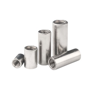 Wanqian Fasteners Extended Round Nut Metric Customizable Size Polished Finish Connector Nut - Product Image 2