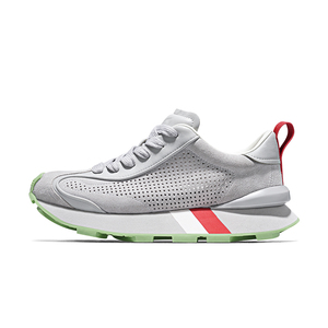Chaussures décontractées pour hommes en <span class=keywords><strong>cuir</strong></span> véritable avec logo personnalisé, rehaussantes, respirantes, en maille, style papa, avec absorption des chocs pour la marche - Product Image 3