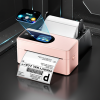 Imprimante d'étiquettes d'expédition thermique intelligente à écran tactile Phomemo PM64D 4x6 sans fil haute vitesse 150 mm/s pour petites entreprises