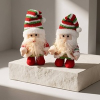 Nouvelles décorations de Noël en gros : Poupée géante lumineuse et musicale, bonhomme de neige dansant, cadeau pour enfants