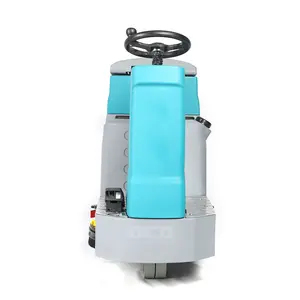 V80 ceramic tile cleaning machines industrial power floor scrubber floor cleaning equipment for hospitals