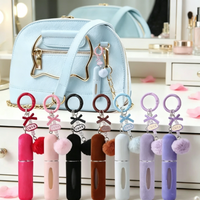 Flacon de parfum miniature portable de 5 ml, vide, rechargeable, en verre, vaporisateur de parfum, personnalisation disponible