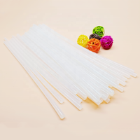 Bâton de colle thermofusible tige de colle thermofusible écologique Transparent 7MM 50 pièces adapté au processus de pistolet à colle collage bricolage