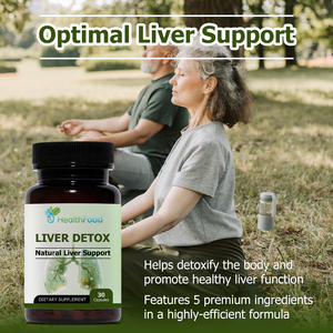 Factory Customization Liver Detox Capsules Artichoke Leaf Powder <b>Supplement</b> Natural Liver Support Capsule Promote Better - Product Image 3