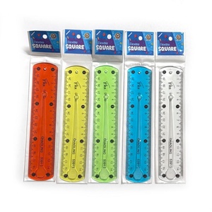 Reglas Rectas Flexibles de Plástico Transparente de 6 Pulgadas/15 cm, Reglas Blandas y Plegables, Resistentes a los Golpes, Aptas para la Escuela, el Hogar y la Oficina - Product Image 2