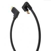 Manufaktur Schneller Versand 100W 10 Gbit/s 4K 60Hz USB 3.1 Lades ynchronisations kabel Winkel bogen USB Typ C Verlängerung PVC-Geflecht für Kamera