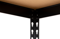 Étagère de rangement d'entrepôt réglable, robuste, multi-niveaux, en acier sans boulons, pliable, anti-rouille, haute capacité de charge