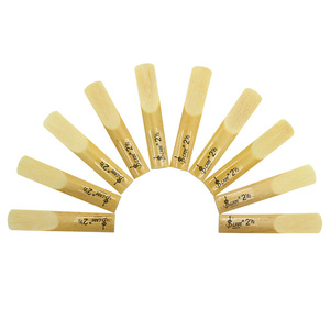 SLADE - <span class=keywords><strong>10</strong></span> Cañas para Clarinete en Sib, 2.5 2 1/2, <span class=keywords><strong>de</strong></span> Alta Calidad y Duraderas, Accesorios para <span class=keywords><strong>Instrumentos</strong></span> <span class=keywords><strong>de</strong></span> <span class=keywords><strong>Viento</strong></span> - Product Image 1