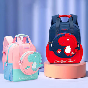 Nuovo Zainetto <span class=keywords><strong>Asilo</strong></span> Nido Staccabile a Forma di Dinosauro Cartone Animato, Antifurto, con Chiusura a Cerniera e Logo Stampato - Product Image 5