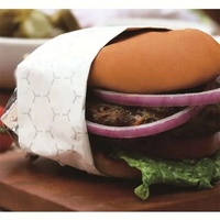 Papier d'emballage / emballage alimentaire en aluminium alvéolé, écologique, résistant à l'huile et à l'eau, pour hamburgers / wraps
