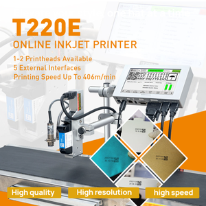 Imprimante jet d'encre TIJ haute vitesse - Système de codage industriel pour étiquettes <span class=keywords><strong>QR</strong></span>/GS1 d'œufs, dates d'expiration, codage par lots, industrie chimique quotidienne - Product Image 3