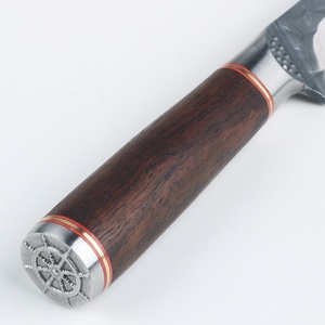 Coltello da Disosso Forgiato Vintage in Acciaio 5Cr15MnV, Coltello da Macellaio Affilato 14,5cm, Piccolo Coltello in Metallo per Tagliare Manzo e Agnello - Product Image 3