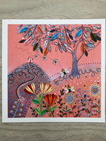Handcrafted Quilling Card, Detailed 3D Paper Craft Design, Creative Greeting Card for Birthdays, Anniversaries and Holidays
