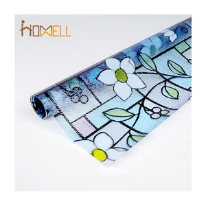 Window Film Company Impresión no adhesiva <span class=keywords><strong>Siker</strong></span> Vidrieras Película decorativa Película de ventana no adhesiva. - Product Image 5