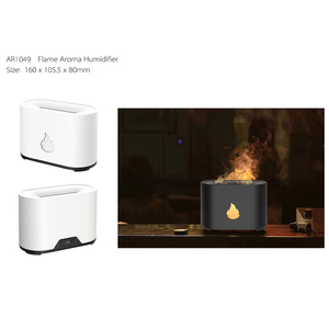 Ngọn Lửa Không Khí Siêu Âm Độ Ẩm & Hương Thơm Khuếch Tán Di Động Không Ồn Ào Humidistat Cho Nhà Văn Phòng Xe Yoga Tinh Dầu Khuếch Tán - Product Image 3