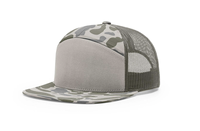 Casquettes de baseball trucker personnalisées Richardson 168 à 7 panneaux, casquette trucker personnalisée de haute qualité