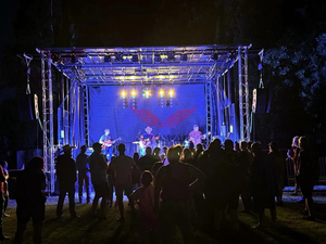 SINOSWAN ST80 per eventi all'aperto fase pieghevole completamente idraulico semirimorchio Mobile per la vendita - Product Image 6