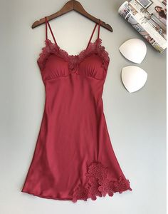 Sexy Rugloze Lingerie Dames Kant Satijn Zijden Nachtkleding Pyjama Sex Hete Erotische Nachthemd Ondergoed - Product Image 4