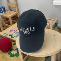 Gorras de béisbol de camionero de verano ajustables para niños y niños pequeños Gorras de papá lavadas desgastadas con logotipo bordado para niños y niñas