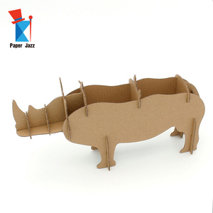 Scatola portaoggetti da scrivania fai-da-te in carta per bambini e genitori creativi - Product Image 3