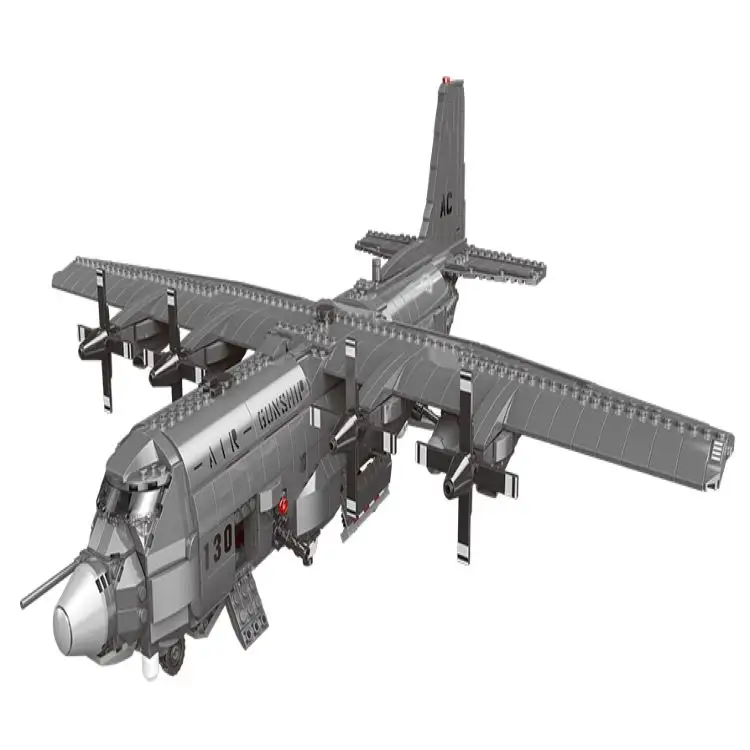 Hot sell XB-06023 Air Gunboat army series airplane model toys Christmas Gift compatible with all major brand for legoing toys