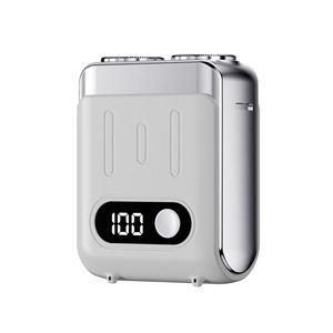 वाणिज्यिक जुड़वां ब्लेड नीले चेहरे saverrzor रिचार्जेबल इलेक्ट्रिक शेवर घरेलू आरवी होटल यात्रा - Product Image 6