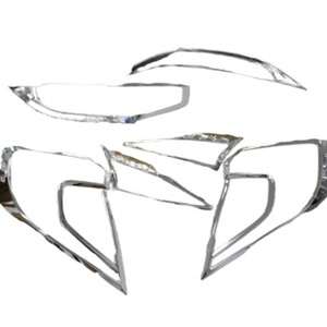 Cubierta de Luz Trasera Cromada ABS para Honda Civic 2017, Accesorios para Automóviles de Nuevo Diseño - Product Image 1