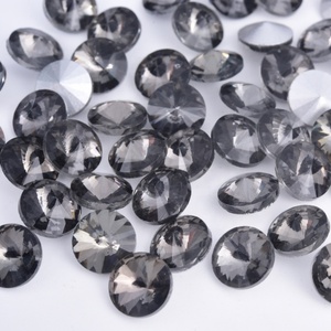 Free Samples Factory Wholesale Glass Gems Rivoli <b>Point</b> Back Rhinestones in Bulk Used Clothing - Product Image 5