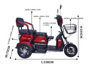 China 3 Wheel Charge <b>Power</b> Mobility Scooter Adult Three Wheel Price Cheap Electric Tricycle for Adults - Product Image 6