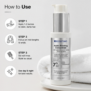 Sérum Capillaire Concentré Acide Fortifiant et Nourrissant Anti-Frisottis pour la Croissance des Cheveux et le Soin du Cuir Chevelu – Marque Blanche - Product Image 5