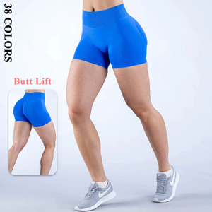 Nuova tendenza da donna in Nylon XL a vita bassa con Design sportivo per Fitness Leggings Nude senza cuciture ampia cintura a coste con Logo
