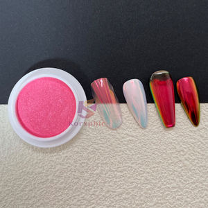 Glace belle <span class=keywords><strong>lavande</strong></span> néon coquille ongles Aurora poudre - Product Image 4