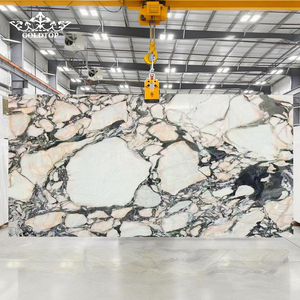Losas de Mármol Rosa Calacatta de Piedra Natural Goldtop, Encimera Moderna Italiana para Aplicaciones en Hoteles y Villas, Encimera de Baño - Product Image 2