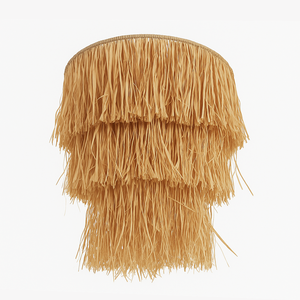 Luminaire <span class=keywords><strong>suspendu</strong></span> en <span class=keywords><strong>macramé</strong></span> polyester style bohème, ambiance naturelle, pour salon Art Déco, mariage Diwali - Product Image 2