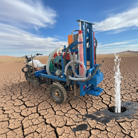 Machine de forage de puits d'eau de qualité supérieure 50m 100m 150m 200m – Vente directe usine – Foreuse de puits d'eau