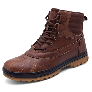 Leather Hiking <b>Boots</b> Waterproof comfort High Quality comfort Non-slip leather shoes men women Wear-resistant Hiking chukka <b>boots</b> - Product Image 4