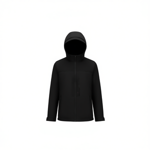 HDJ Women's Plus Size <b>Fleece</b> <b>Jacket</b> AD-815 Hooded Zipper Coat Autumn Wear M-2XL - Product Image 2