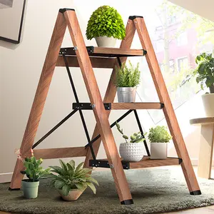 Lightweight Paint Ladder Flower Stand Aluminum Ladder Step Decorative Movable Step Ladder Foldable Household