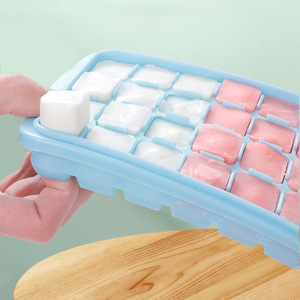 Moldes de Silicona de Grado Alimenticio para Congelar Alimentos para Bebés, Moldes Pequeños para Cubitos de Hielo Congelados - Product Image 3