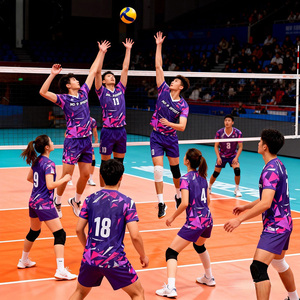 Uniforme Deportivo Personalizado para Hombre y Mujer, Camiseta de Voleibol Transpirable, Camiseta de Voleibol de EE. UU., Camiseta de Voleibol con Estampado por Sublimación - Product Image 3
