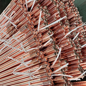 Tùy chỉnh đặc điểm kỹ thuật đồng ngoại quan mặt đất Rod nối đất thông tin liên lạc cơ sở Đồng mạ thép mặt đất Rod - Product Image 6