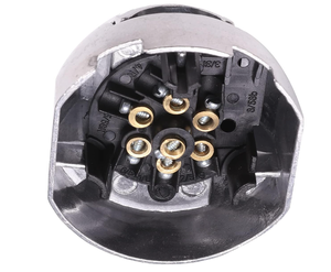 Conector de <span class=keywords><strong>remolque</strong></span> OEM de 7 vías, Conector de <span class=keywords><strong>remolque</strong></span> de Metal de 12V, <span class=keywords><strong>enganche</strong></span> de <span class=keywords><strong>remolque</strong></span> de aleación de aluminio impermeable, 7 pines hembra para camiones, AUTOCARAVANAS, BARCOS - Product Image 3